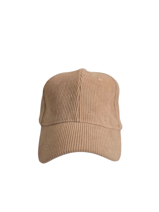 Gerippter Stoff in Kamelhaar-Optik