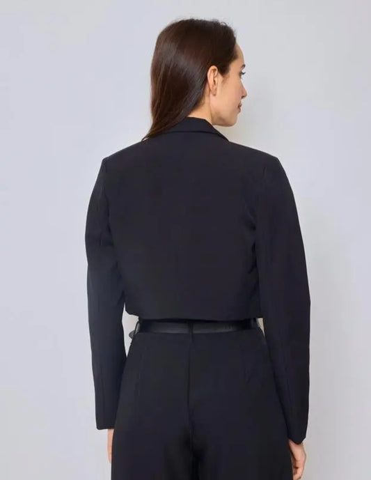 Damen Blazer – Kurzes Modell – Schwarz | Elegant & Modern