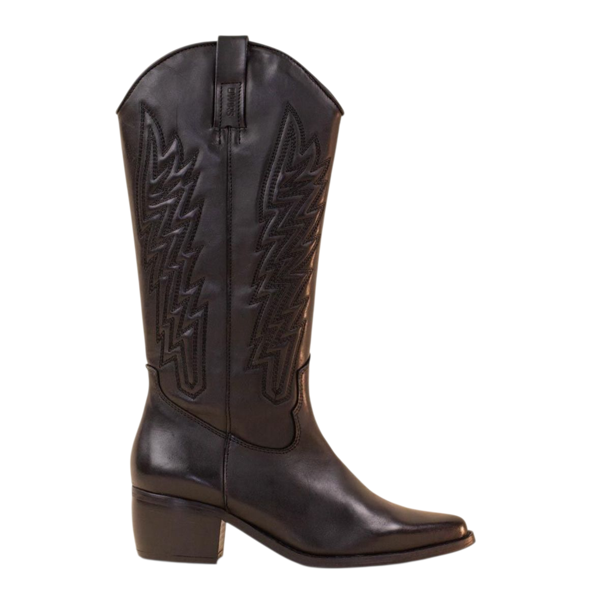 DWRS Signature Leren Western Laars – Tijdloze Klasse met een Stoere Knipoog