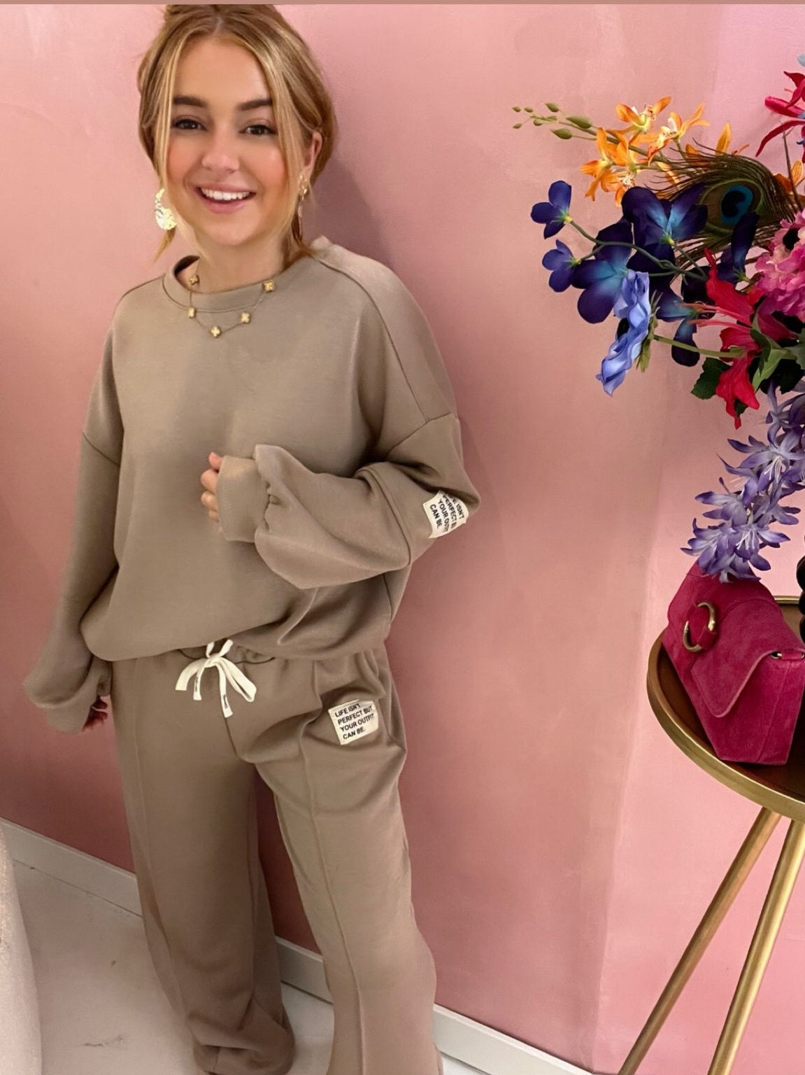 Taupe Lounge Set – Comfort & Style in één