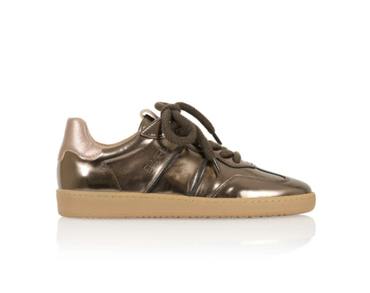 DWRS Sneakers – 100% Full Leather Metallic Bronze
