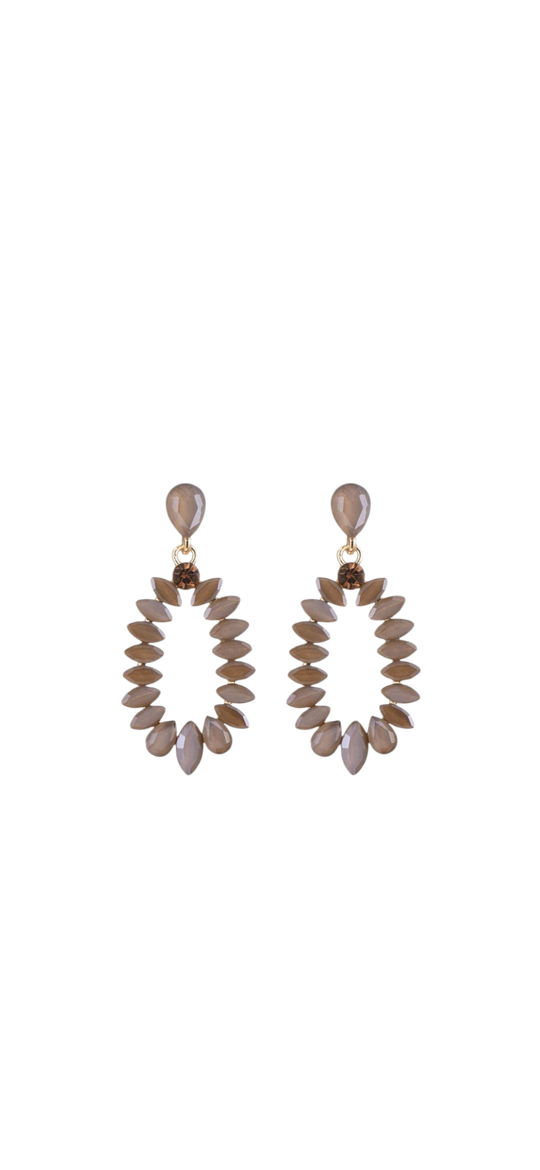 Sweet 7 – Glamorous Glow Statement Oorbellen