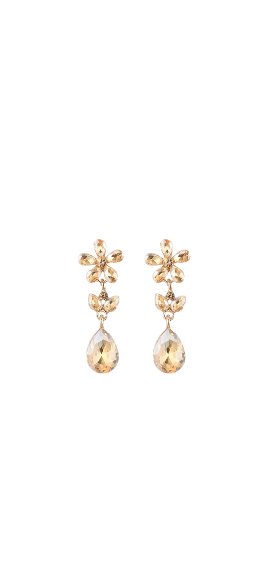 Sweet 7 – Golden Blossom Earrings