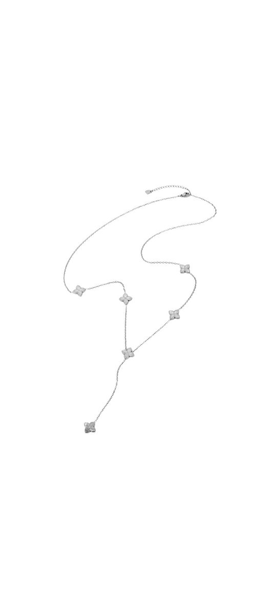 Sweet 7 – Silver Clover Collier