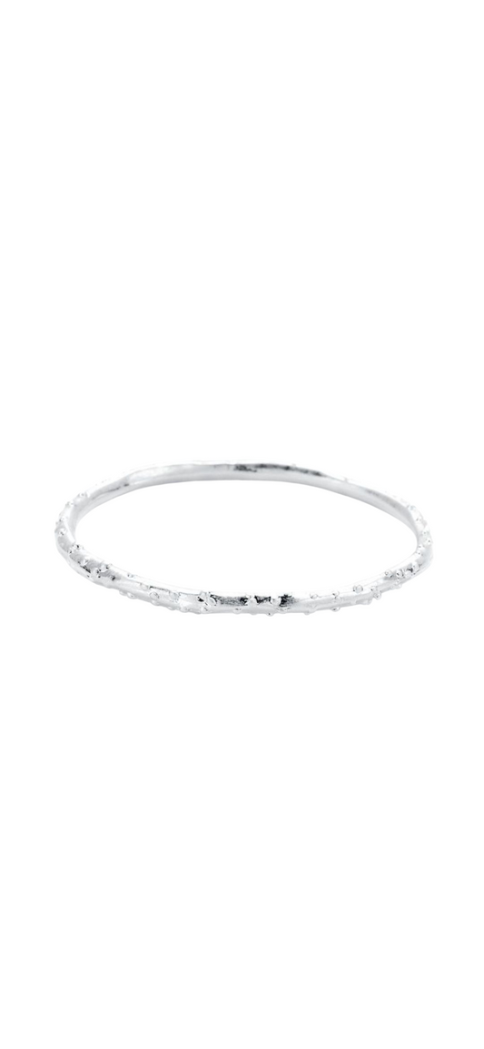 Sweet 7 – Zilverkleurige Armband Organic Chic