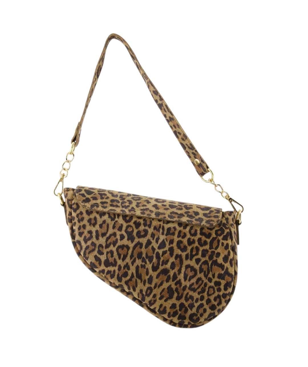 Suède Leopard Tas – Wild & Stylish