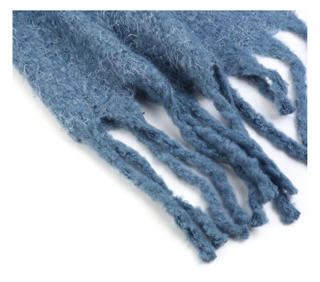 Zachte Sjaal β Denim Blue Dream