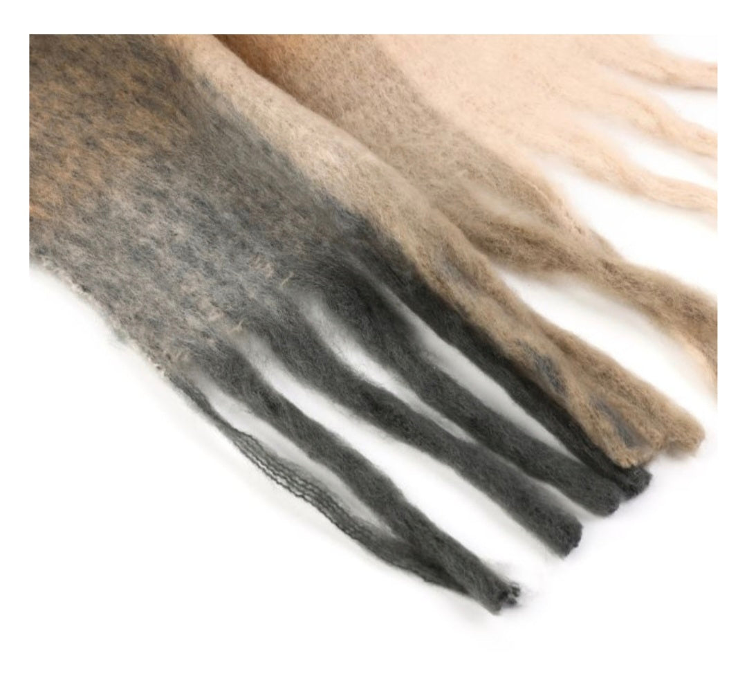 Sjaal – Warm Ombre Shades