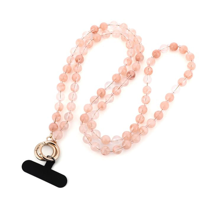 Elegant kralen telefoonkoord met verfijnde uitstraling