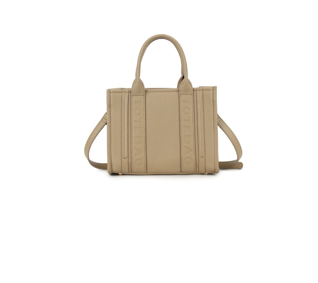 Luxury Mini Tote Bag – Taupe