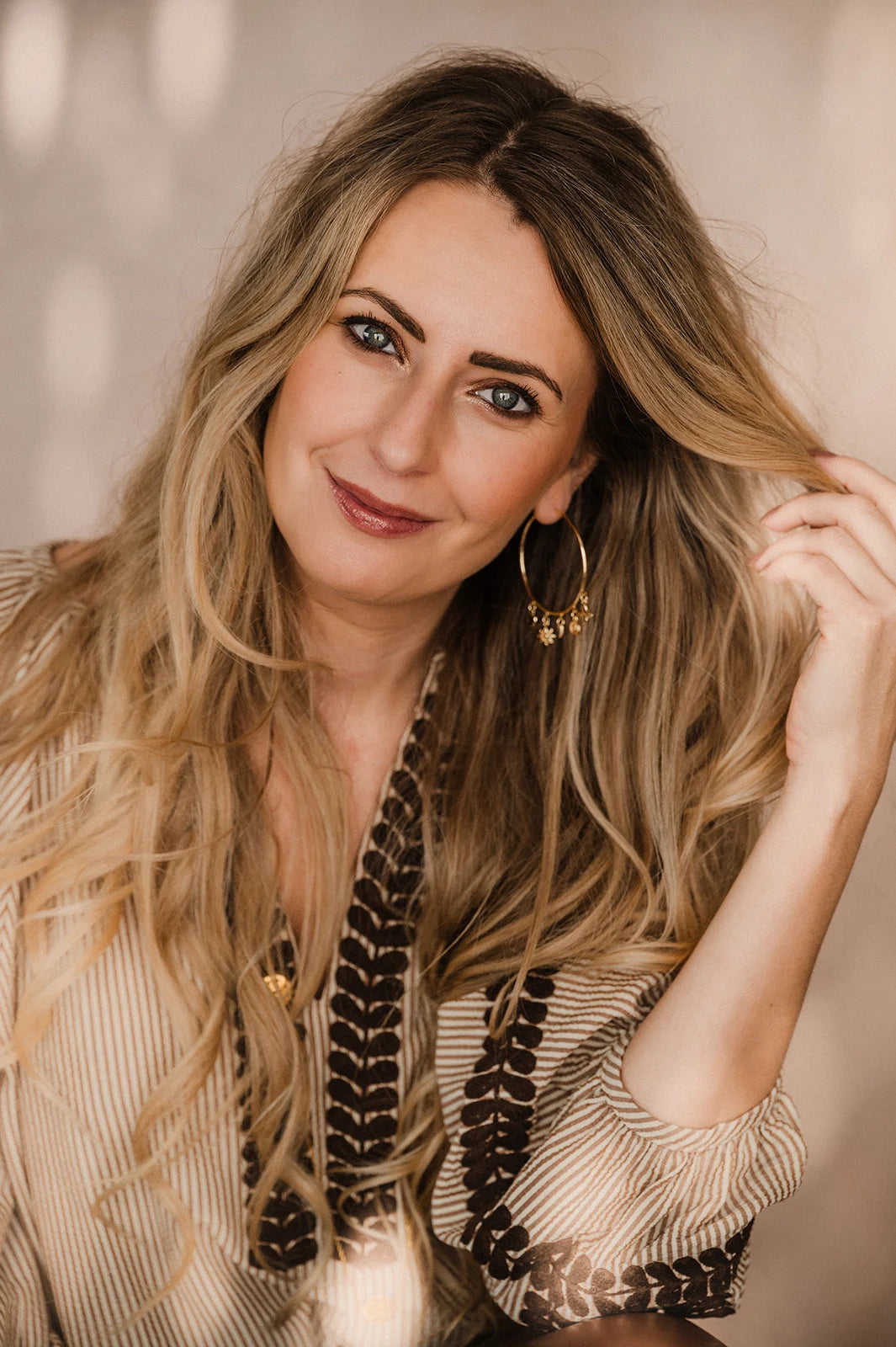 By Shir Oorbellen luxe Bowie Bruin