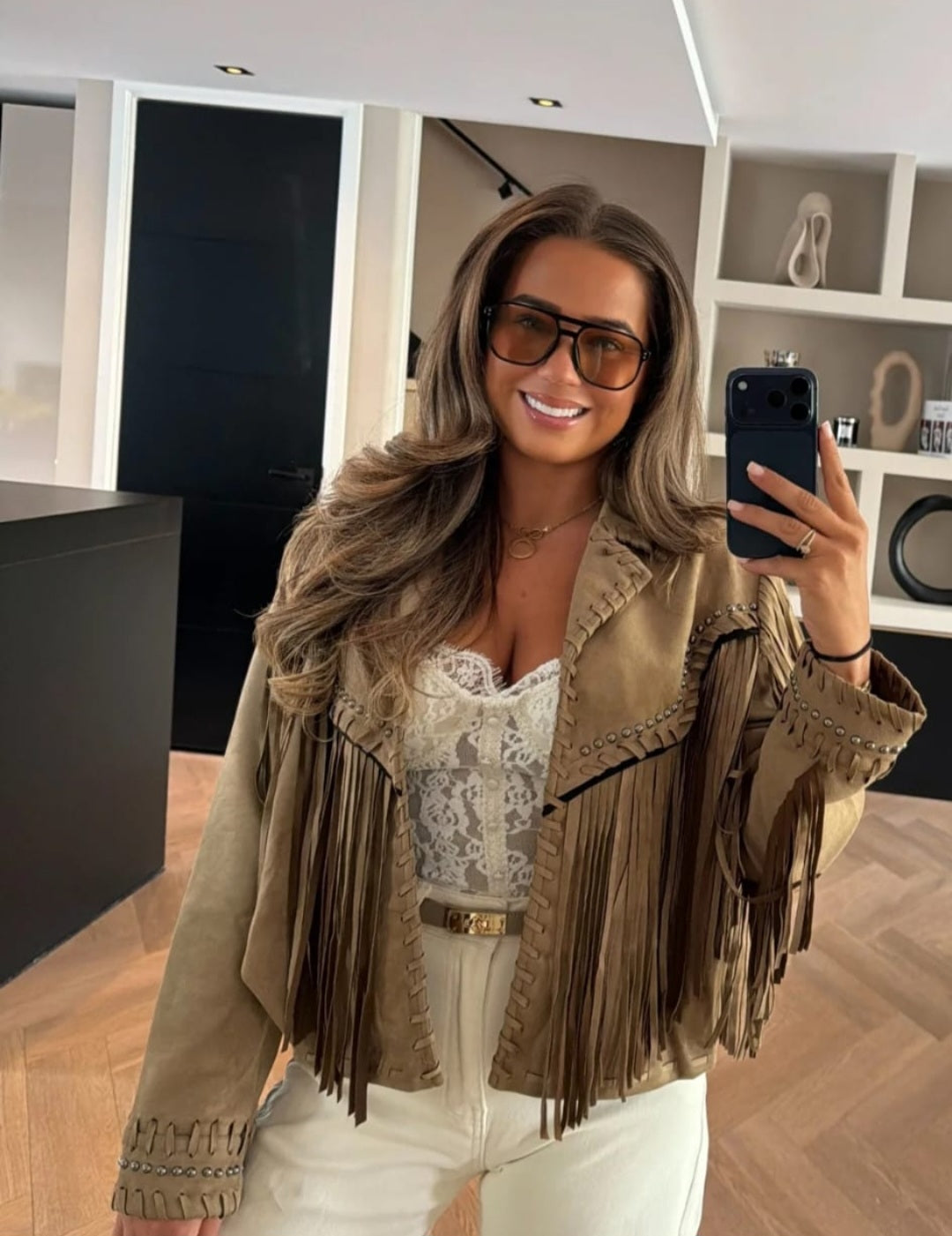 Boho Fringe Jacket