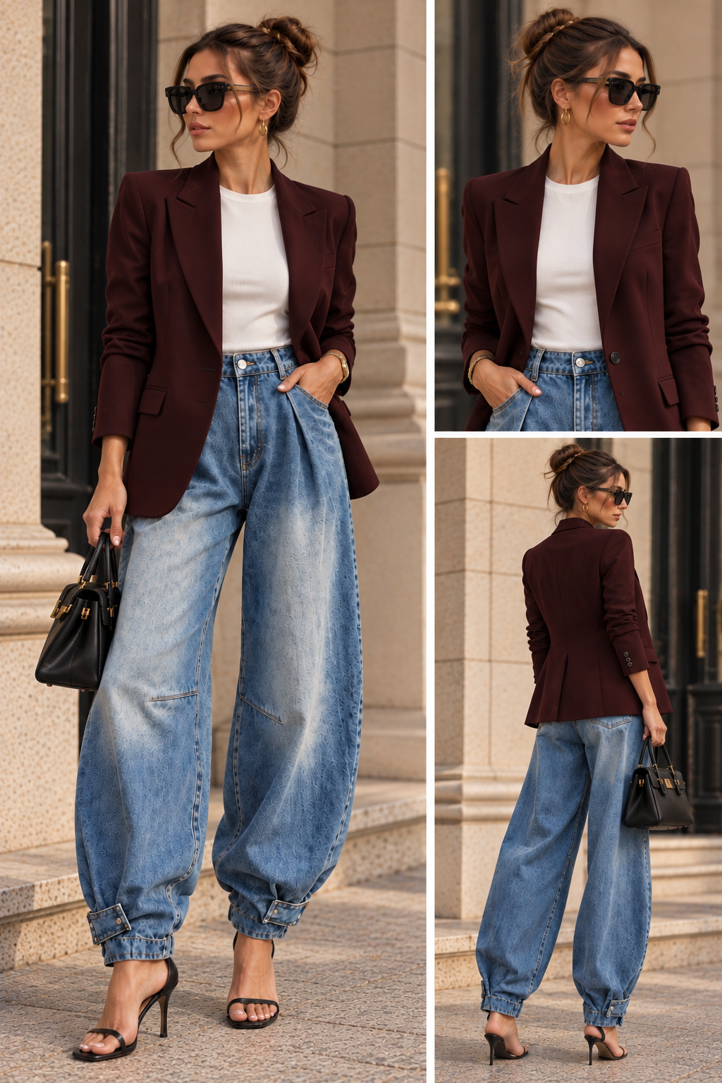 BORDEAUX BLAZER