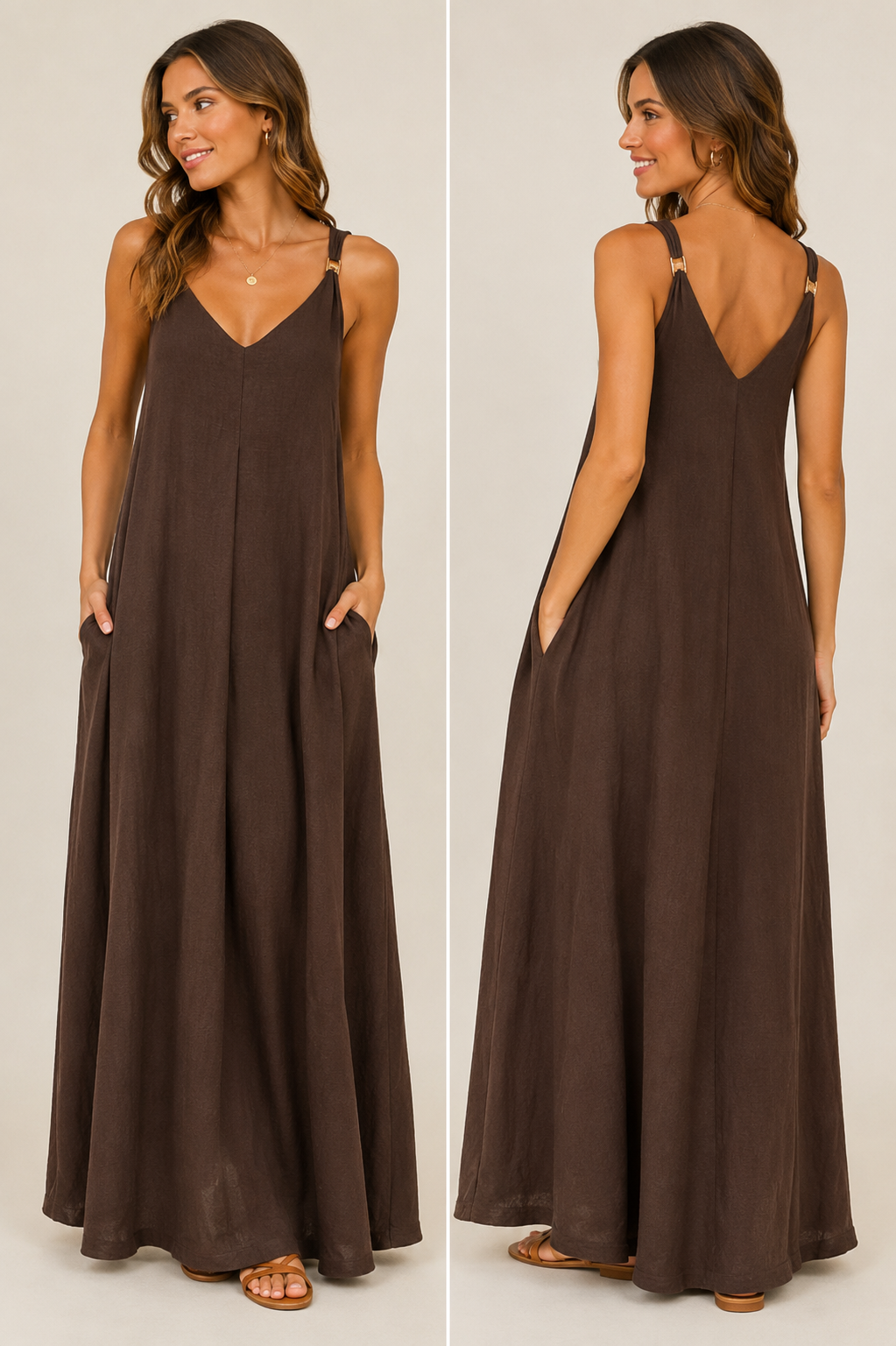 Maxi Jurk Choco