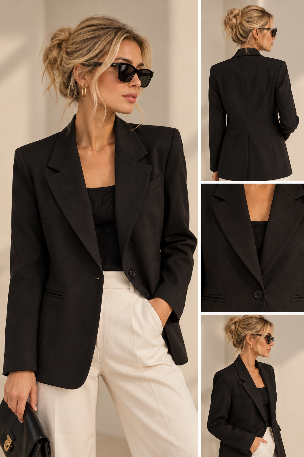 THE ICON BLAZER – BLACK