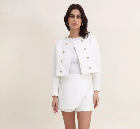 White Skort – Elegant &amp; Chic