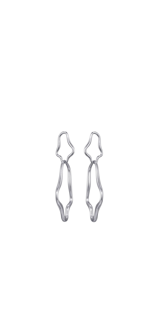 Sweet 7 – Minimalistische Oorbellen in Zilverkleur