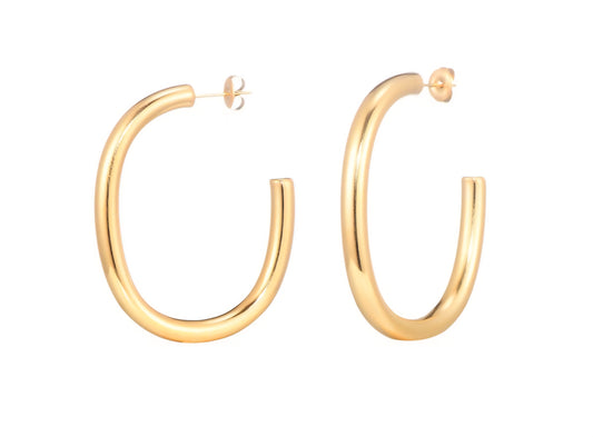 Elegante Gouden Hoops – Tijdloos & Stijlvol