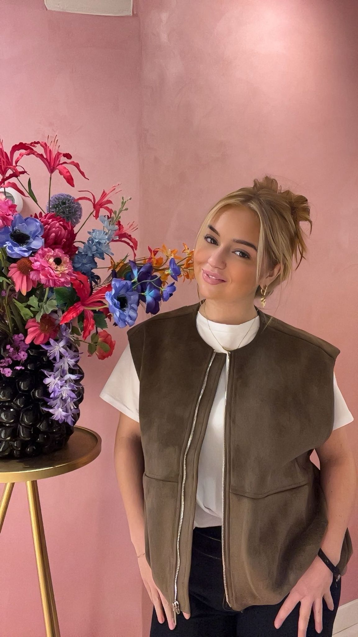 Soft Suede Vibes – Stoer & Stijlvol Gilet