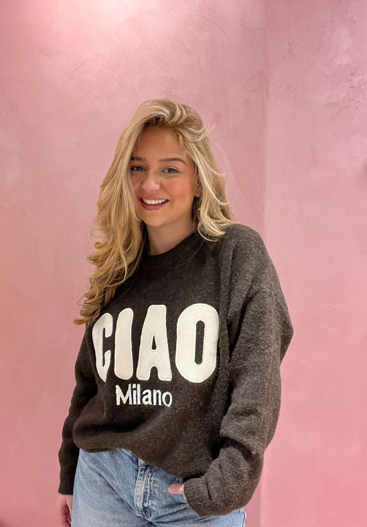 Ciao Milano Sweater – Effortless Italian Chic