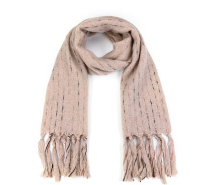 Sjaal – Soft Beige Lines