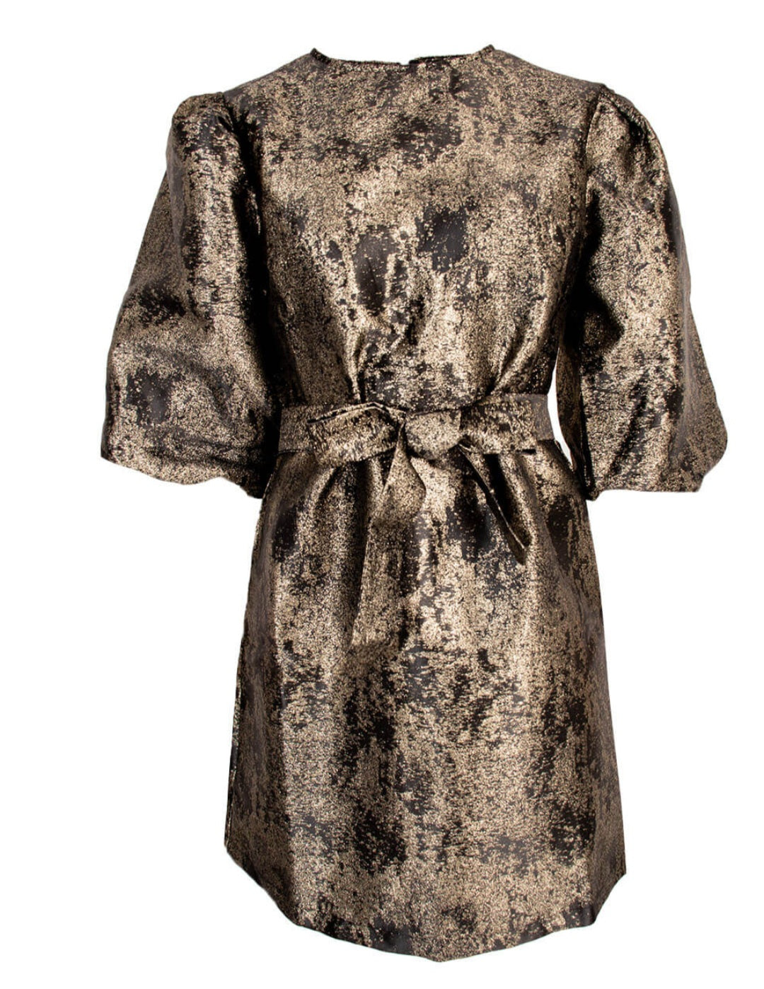 Party Glam Jurk – Zwart/Goud