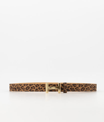 Suede riem met luipaardprint – stijlvol & tijdloos
