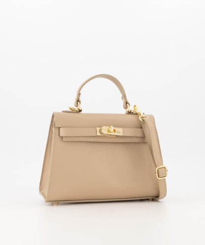 Elegante leren handtas met tijdloze klasse