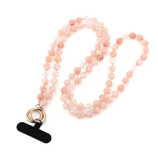 Elegant kralen telefoonkoord met verfijnde uitstraling