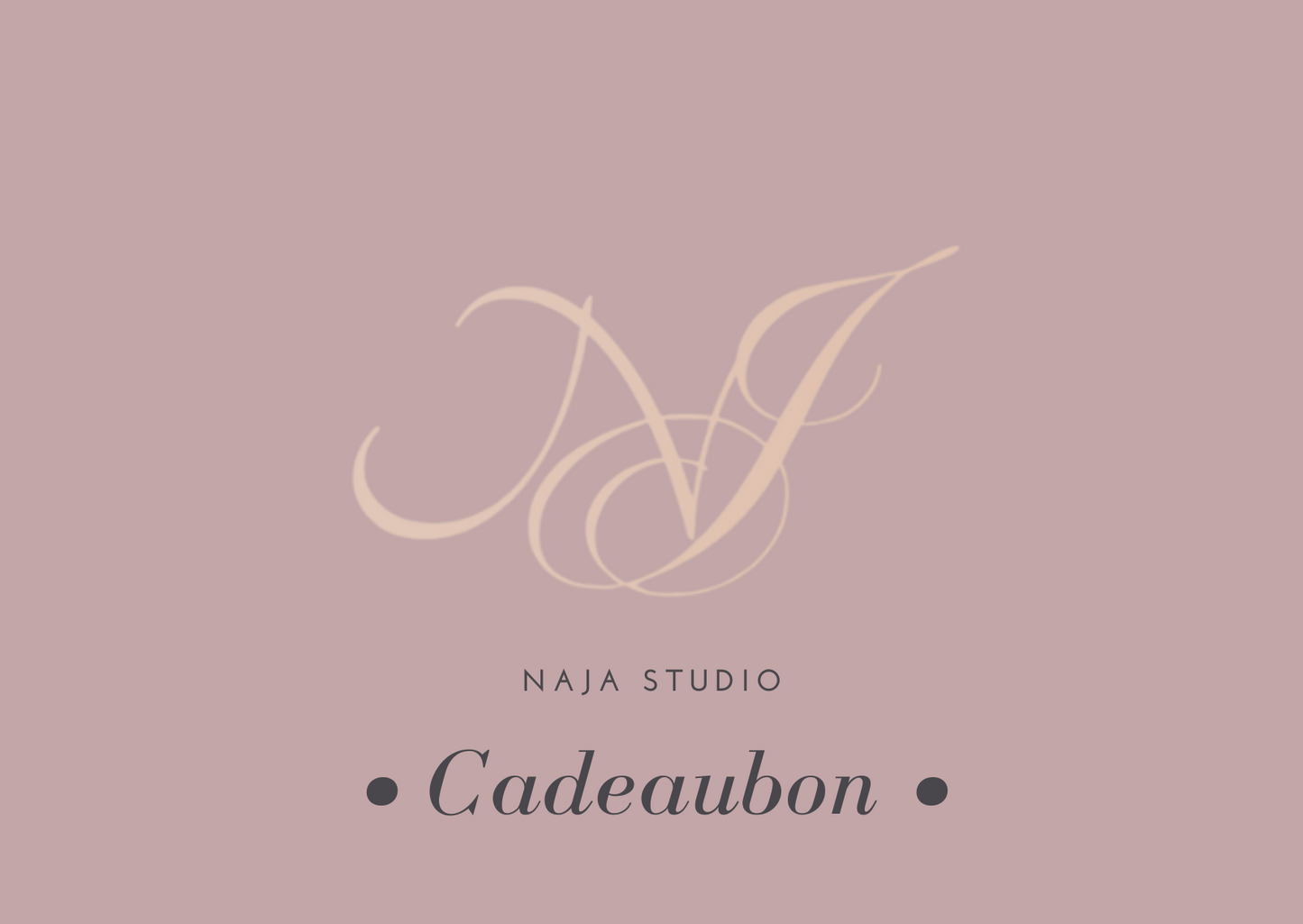 NAJA Studio cadeaubonnen
