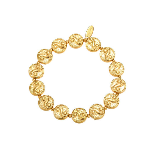 By Shir Armband luxe bohemian yin yang