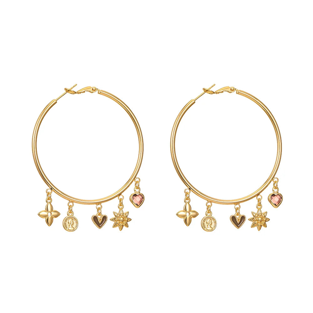 By Shir Oorbellen luxe Bowie Bruin