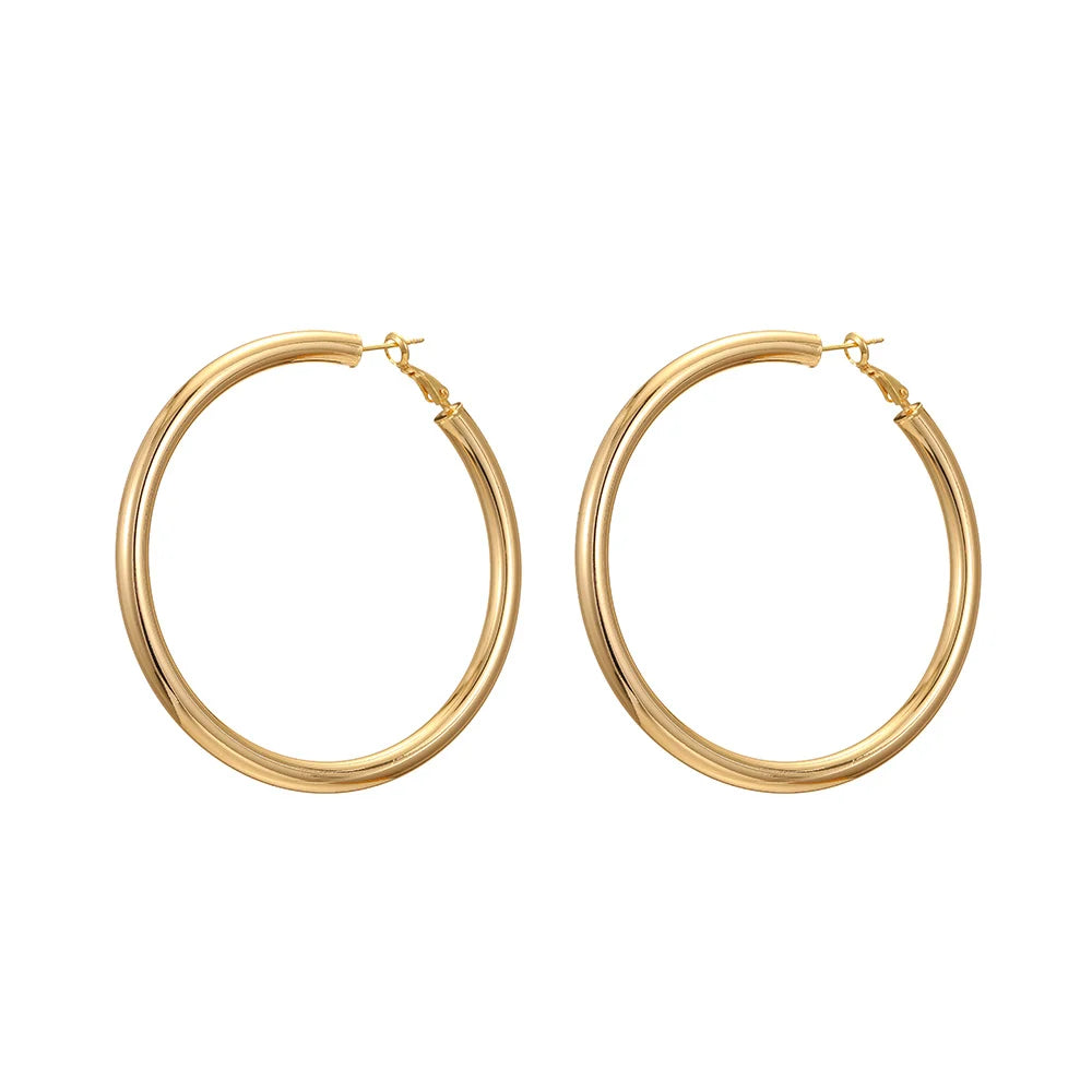 By Shir Oorbellen luxe Hoop XL