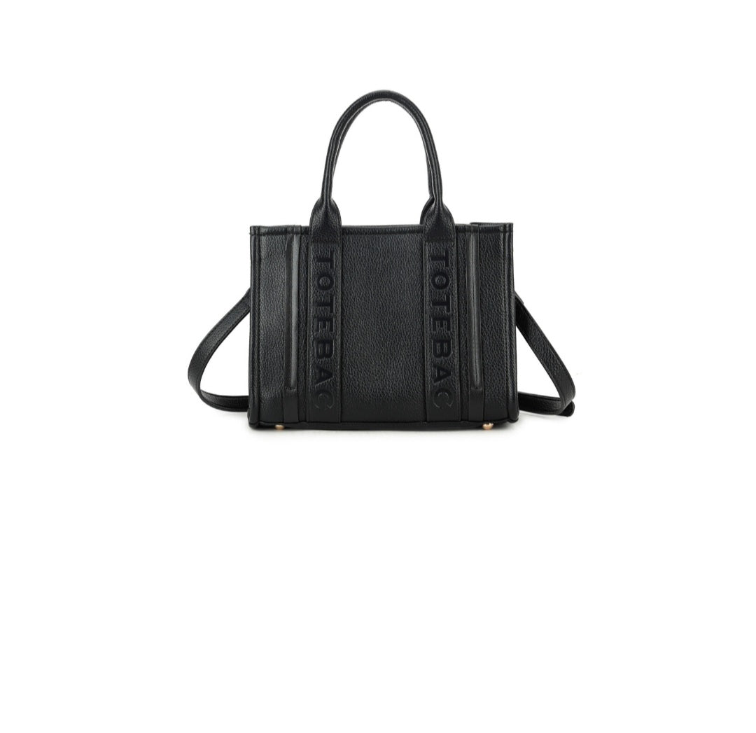 Luxury Mini Tote Bag – Zwart