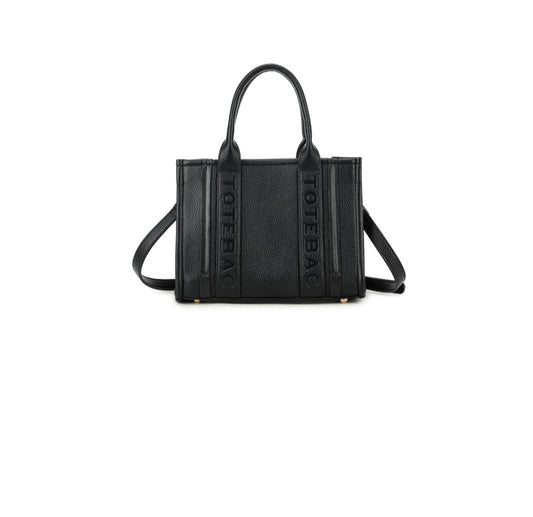 Luxury Mini Tote Bag – Zwart