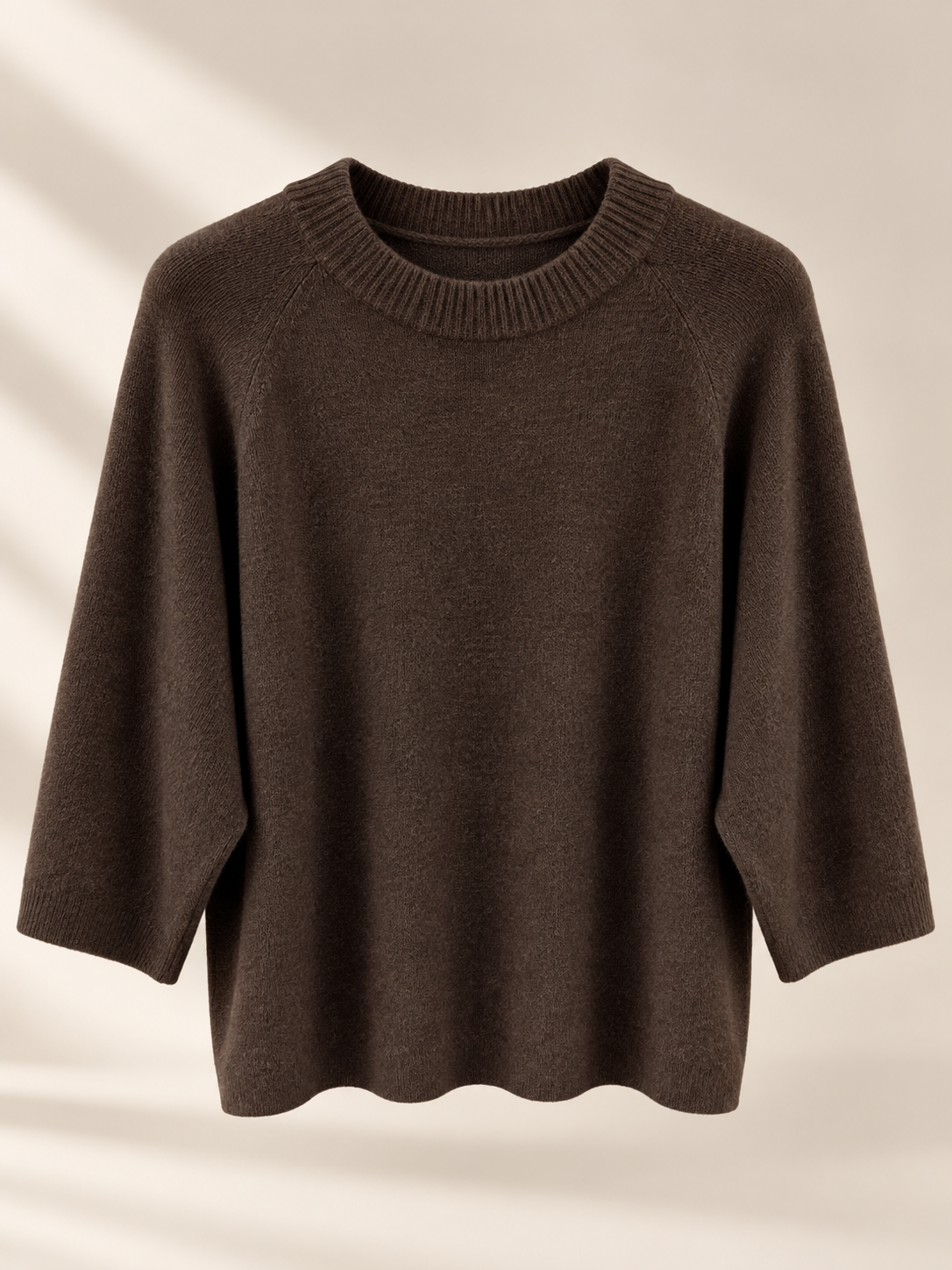 Chocoladebruine Oversized Trui – One Size t/m XL