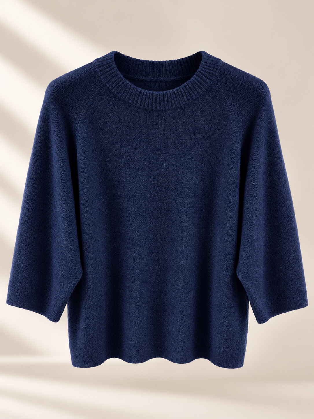 Donkerblauwe Oversized Trui – One Size t/m XL