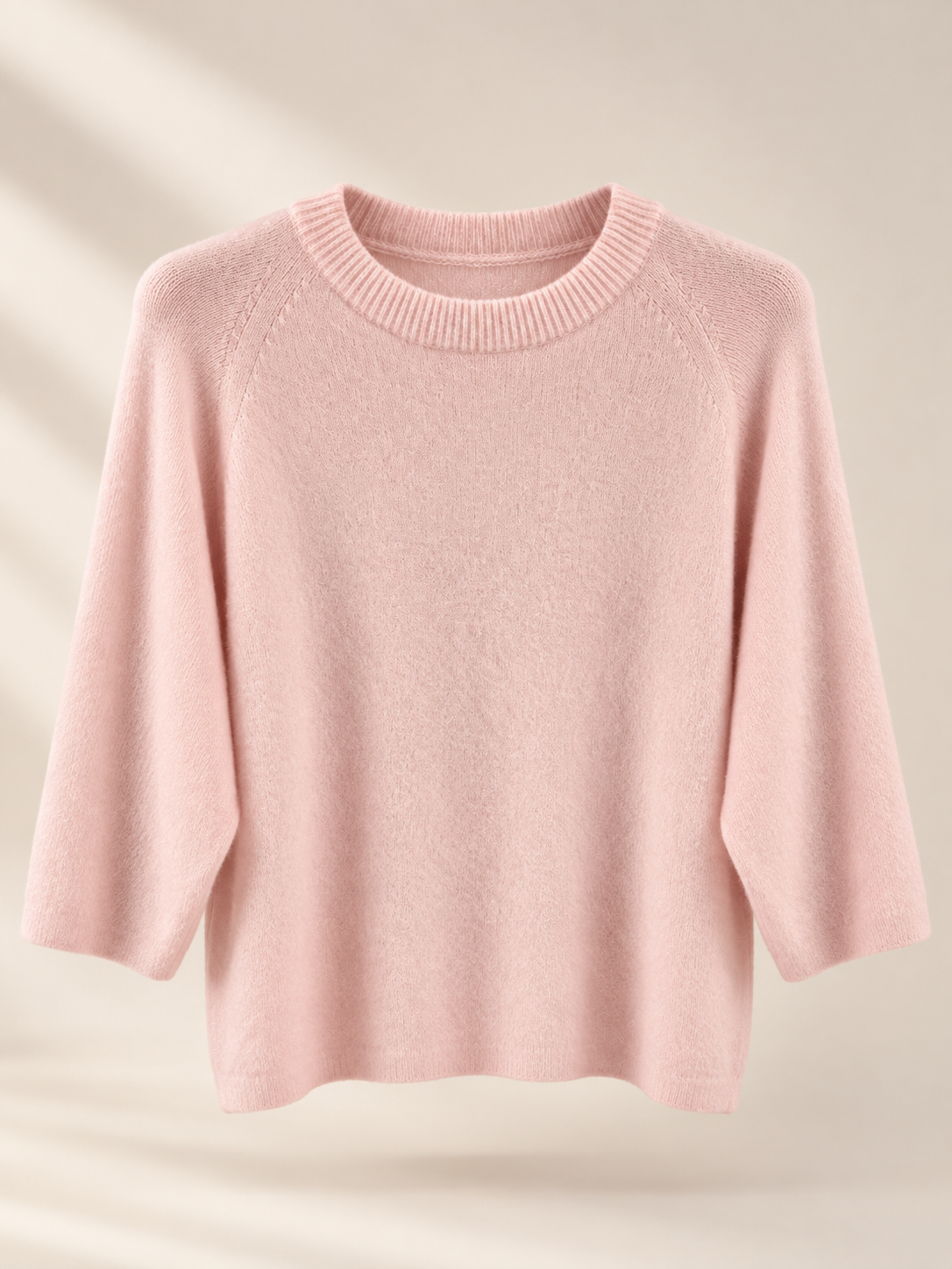 Zachtroze Oversized Trui – One Size