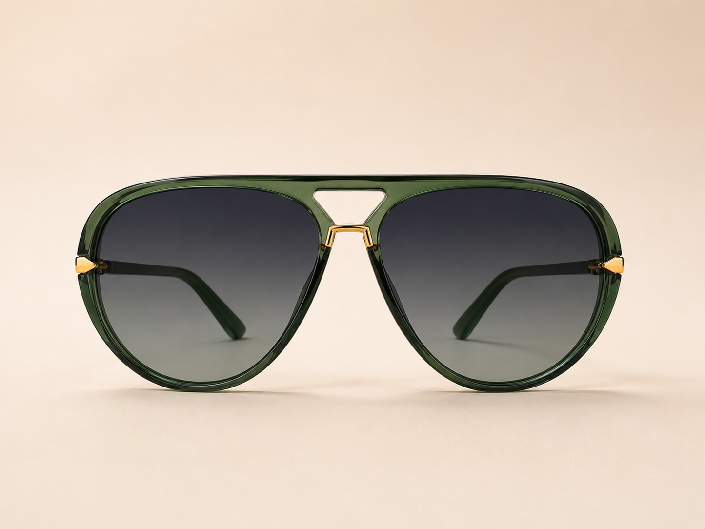 Zonnebril Aviator Groen