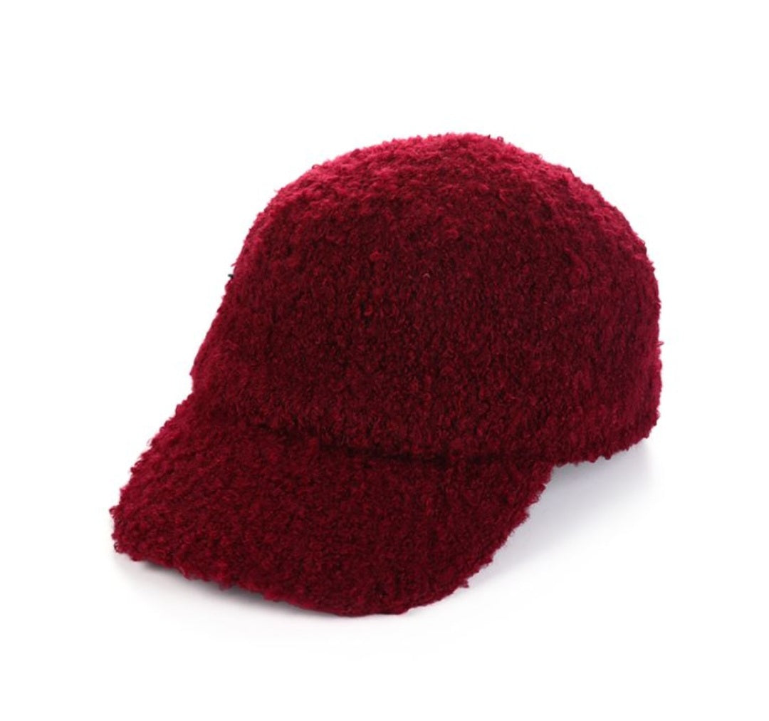 Teddy Cap – Bordeaux