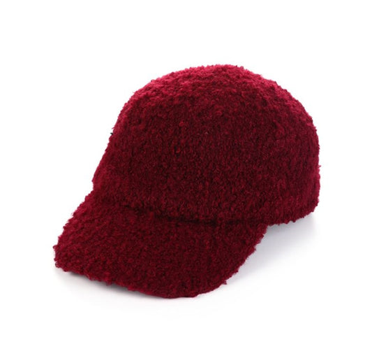 Teddy Cap – Bordeaux