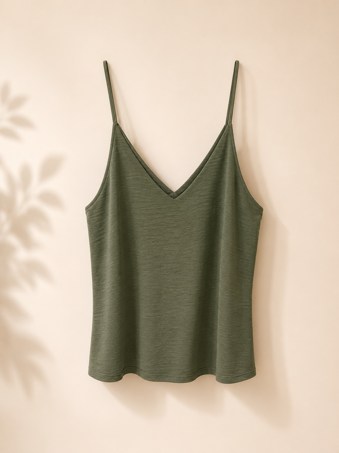 Essential Double Layer Top – Khaki