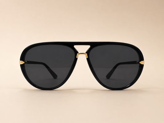 Zonnebril Aviator Zwart