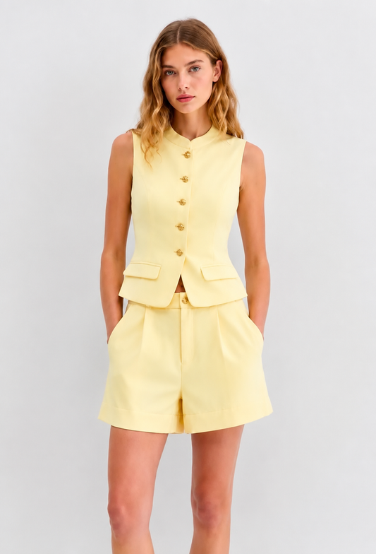 Amalfi Short Geel