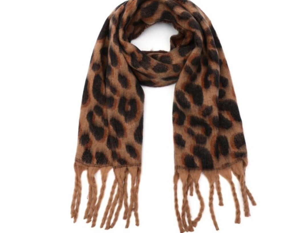 Zachte Sjaal – Leopard Print | Trendy & Warm