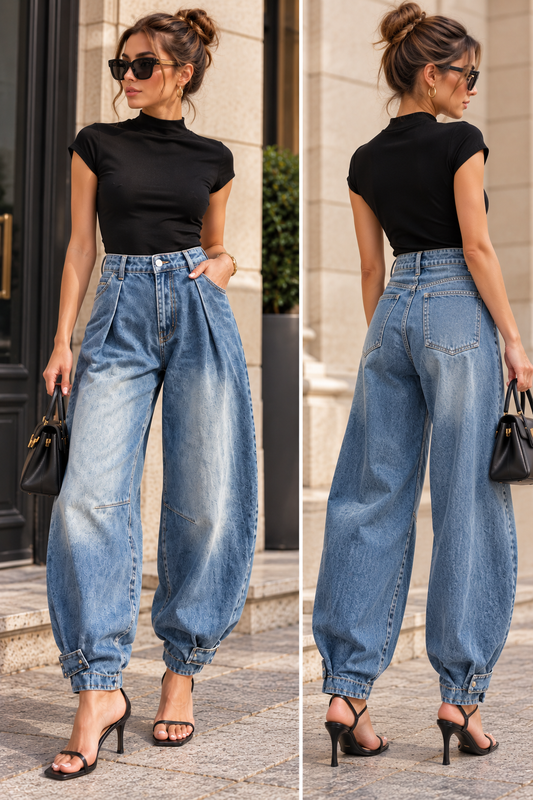 THE STATEMENT BALLOON JEANS